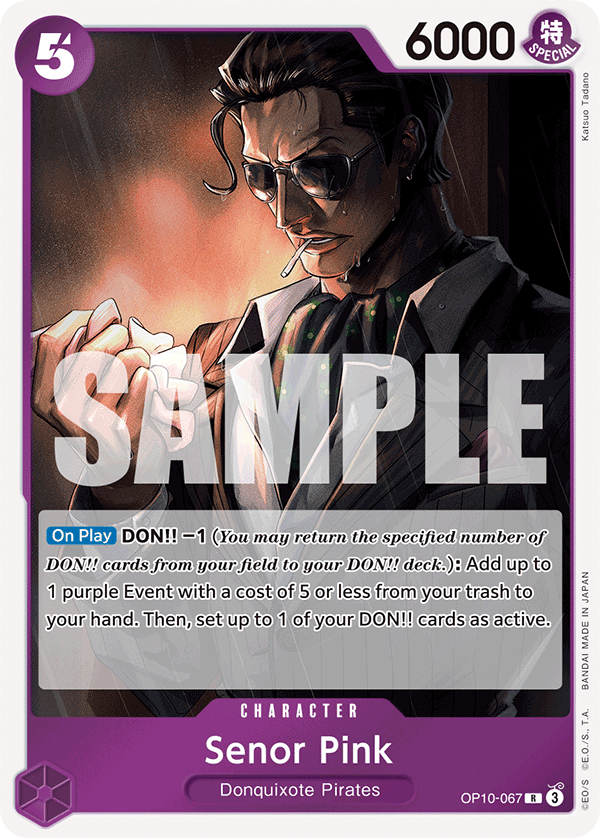 Senor Pink (Royal Blood)(OP10-067) – The Final Boss Collectables