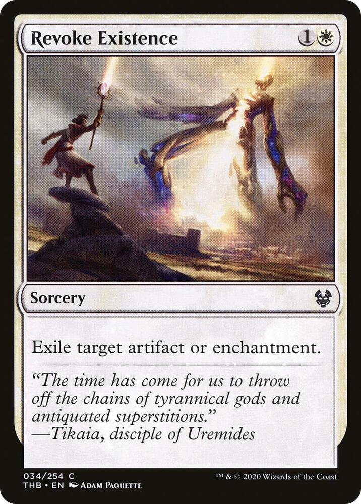 Revoke Existence 34/254 (Theros Beyond Death) 