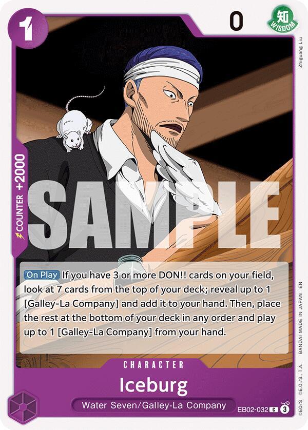 Iceburg EB02-032 (Extra Booster: Anime 25th Collection) 