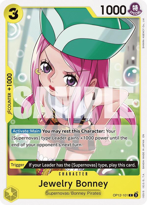 Jewelry Bonney OP12-101 (Legacy of the Master) 
