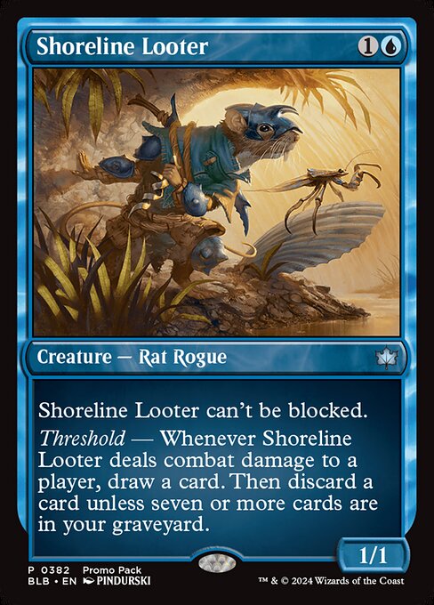 Shoreline Looter - Foil Promo (Bloomburrow)(BLB-P-0382)