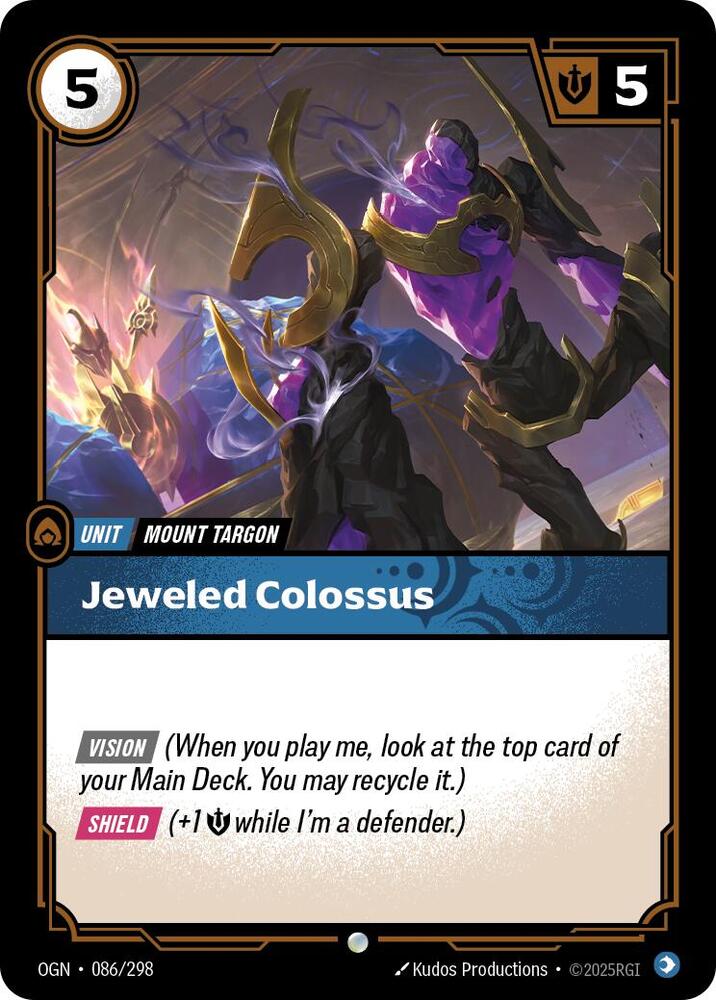 Jeweled Colossus 086/298 (Origins) 