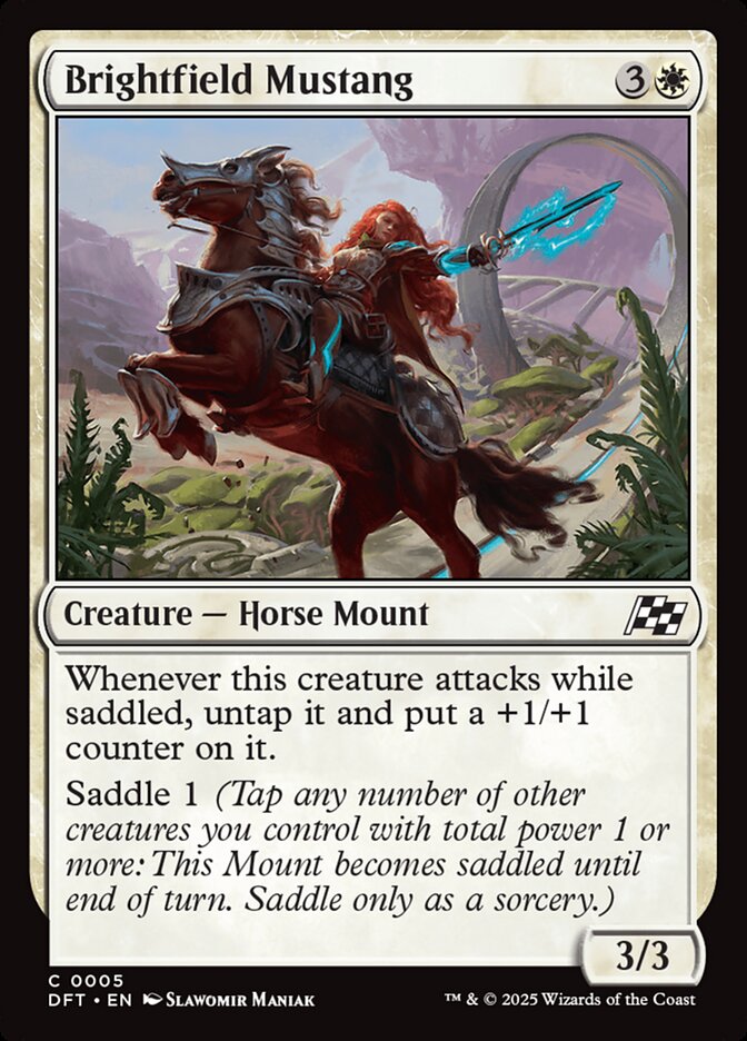Brightfield Mustang 5/291 (Aetherdrift) 