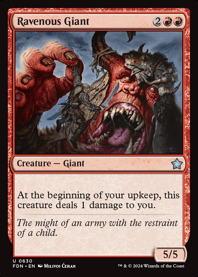 Ravenous Giant 630/291 (Foundations) 