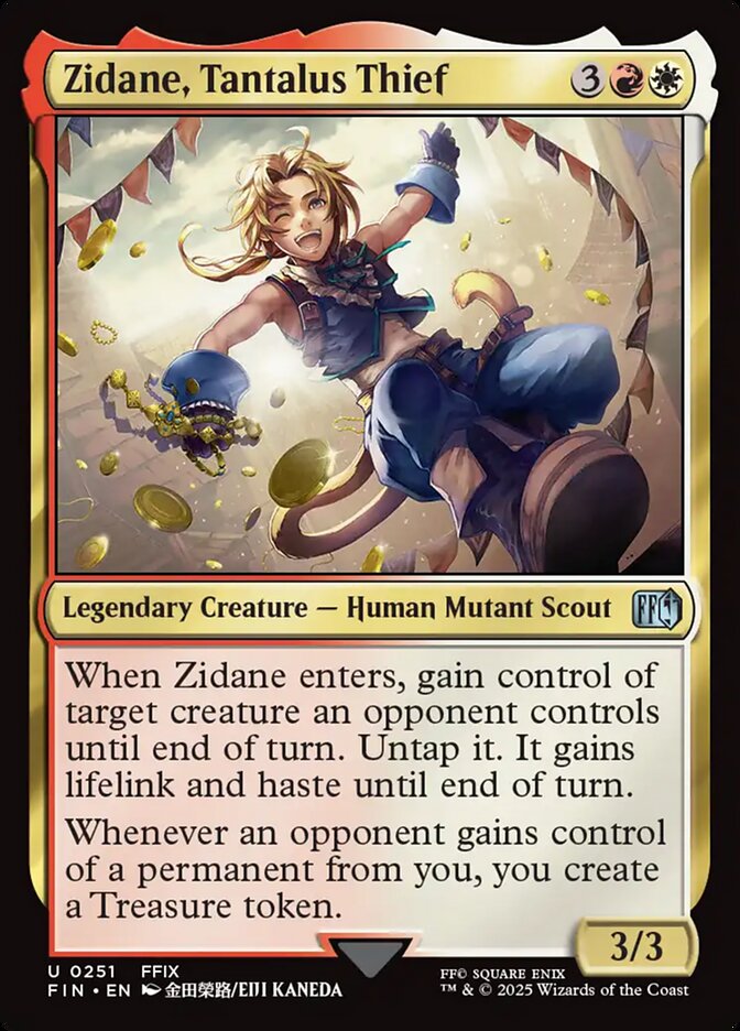 Zidane, Tantalus Thief 251 (FINAL FANTASY) 