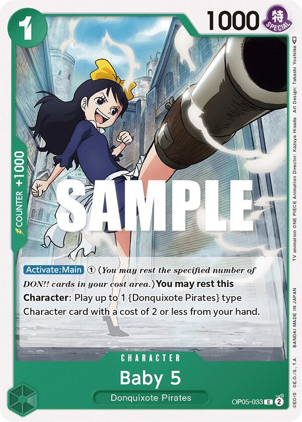 Baby 5 OP05-033 (Awakening of the New Era) 