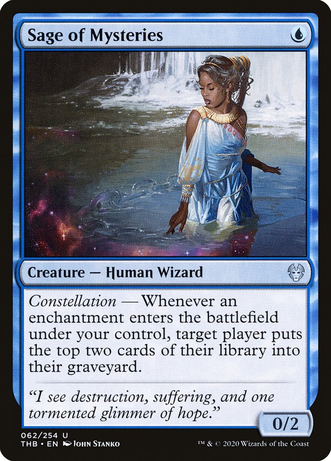 Sage of Mysteries 62/254 (Theros Beyond Death) 