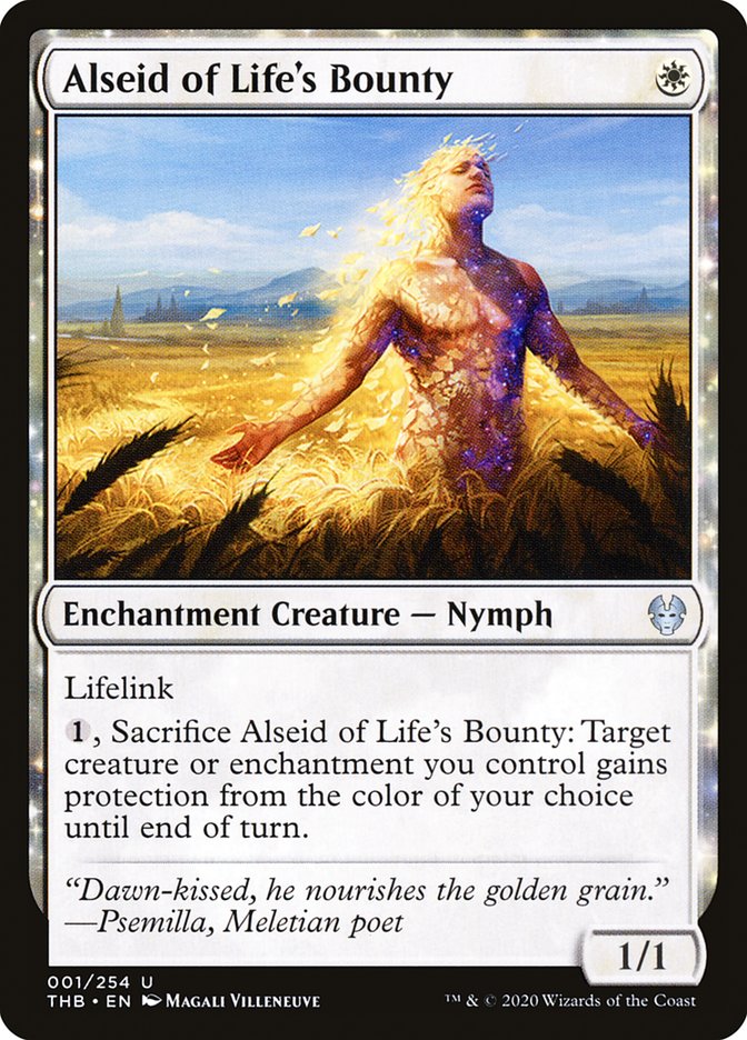 Alseid of Life's Bounty 1/254 (Theros Beyond Death) 