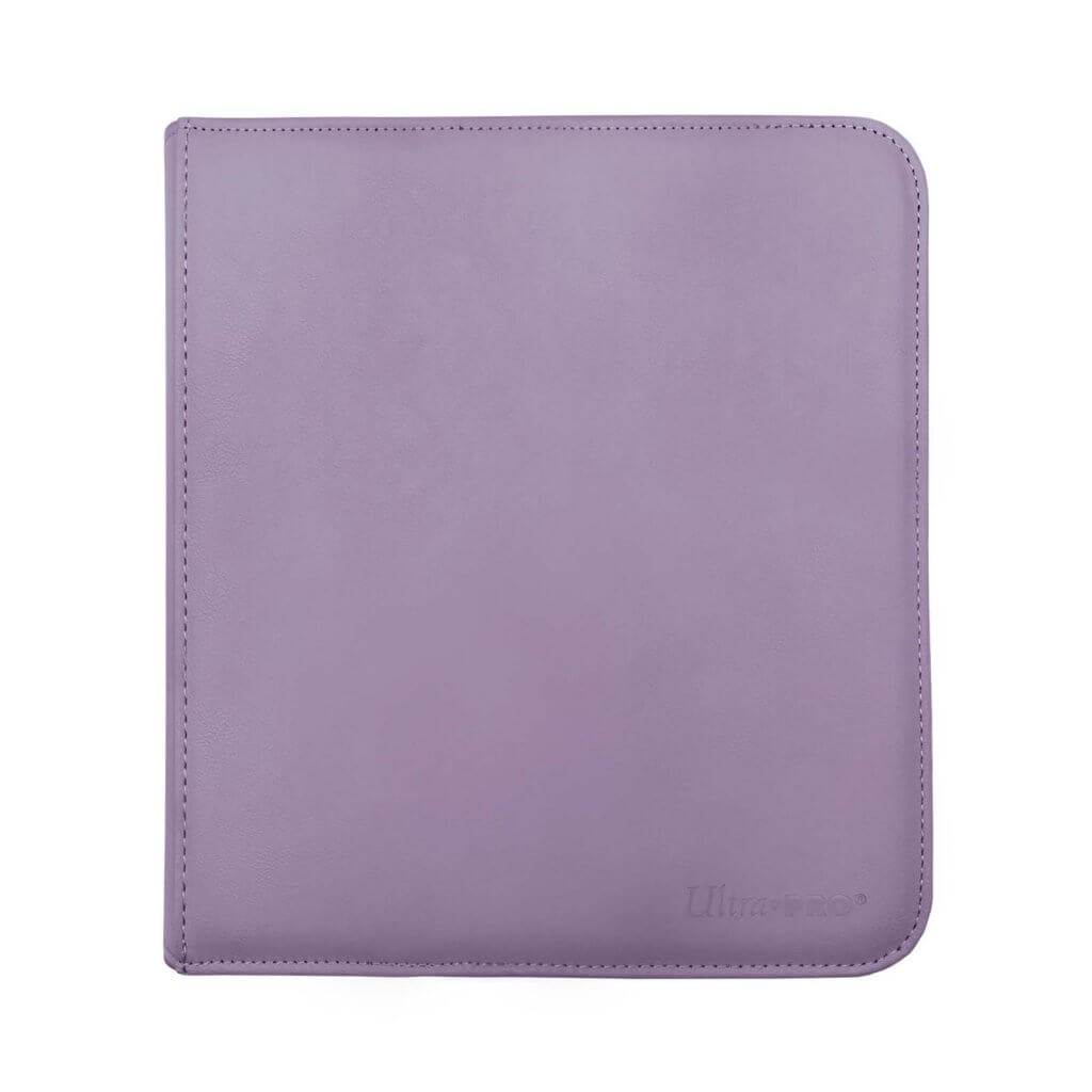 Ultra Pro Binder - Vivid Zippered Purple (12 pockets)