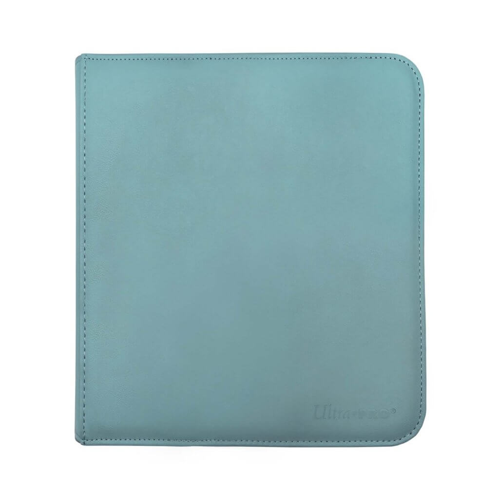 Ultra Pro Binder - Vivid Zippered Light Blue (12 pockets)