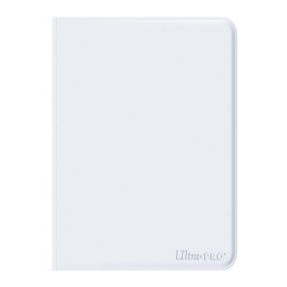 Ultra Pro Binder - Vivid Zippered White (12 pockets)