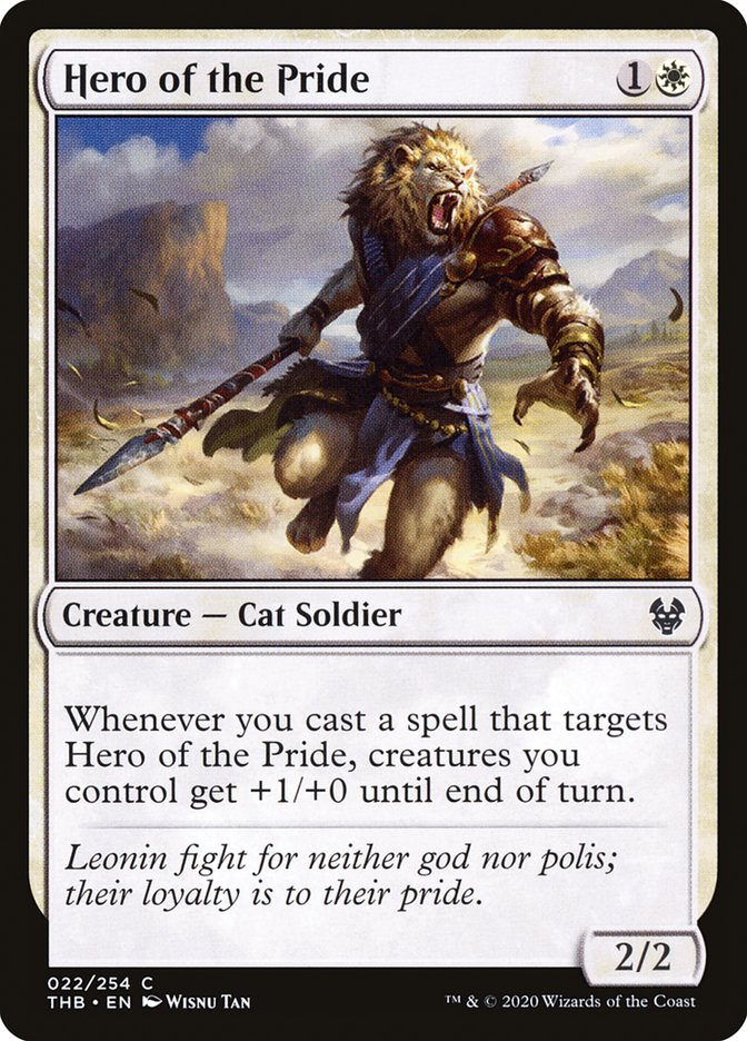 Hero of the Pride 22/254 (Theros Beyond Death) 