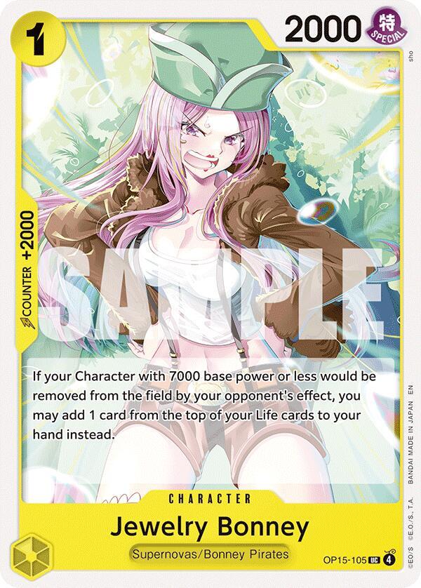 Jewelry Bonney OP15-105 (Adventure on Kami's Island) 
