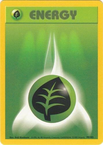 Grass Energy 099/102 (Base Set) 