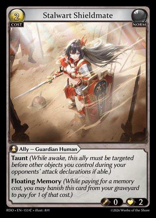Stalwart Shieldmate 153 (Radiant Origins) 