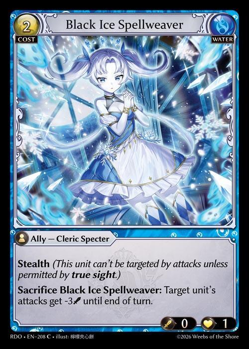 Black Ice Spellweaver 208 (Radiant Origins) 