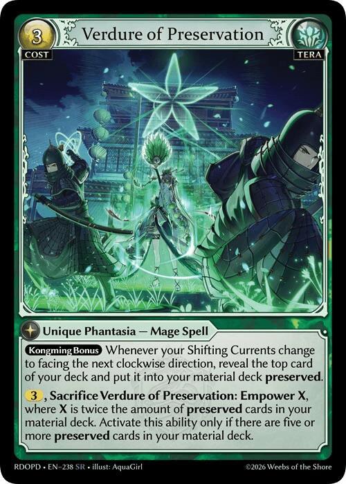 Verdure of Preservation 238 (Radiant Origins: Pantheon) 