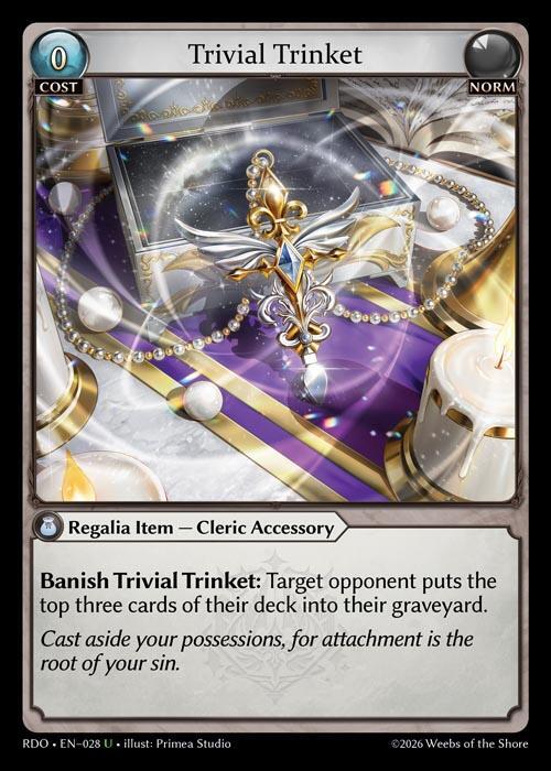 Trivial Trinket 028 (Radiant Origins) 