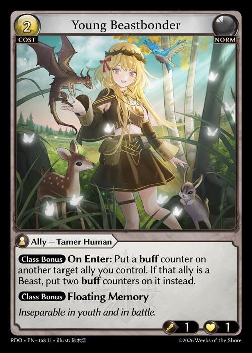 Young Beastbonder 168 (Radiant Origins) 