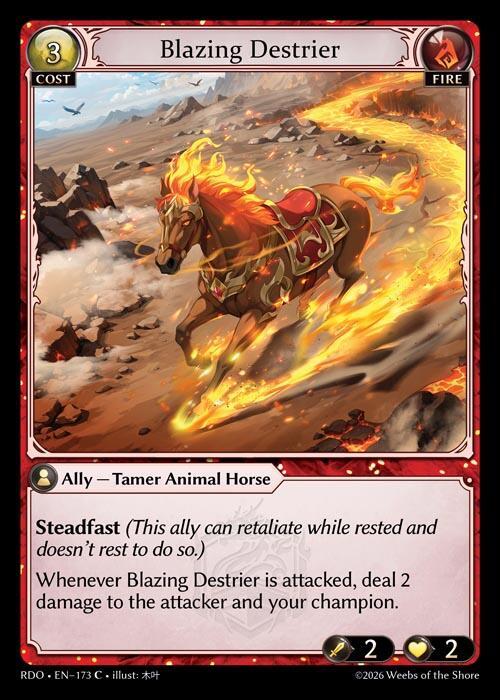 Blazing Destrier 173 (Radiant Origins) 