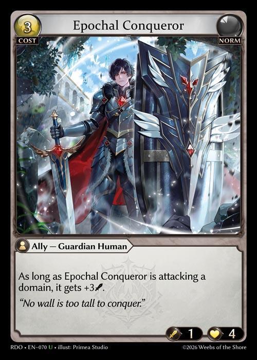 Epochal Conqueror 070 (Radiant Origins) 