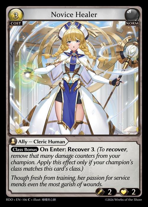 Novice Healer 106 (Radiant Origins) 