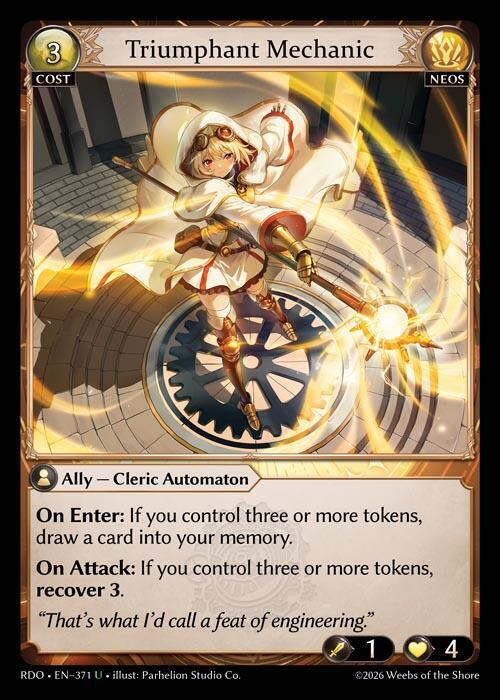 Triumphant Mechanic 371 (Radiant Origins) 