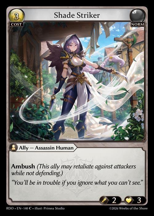 Shade Striker 140 (Radiant Origins) 