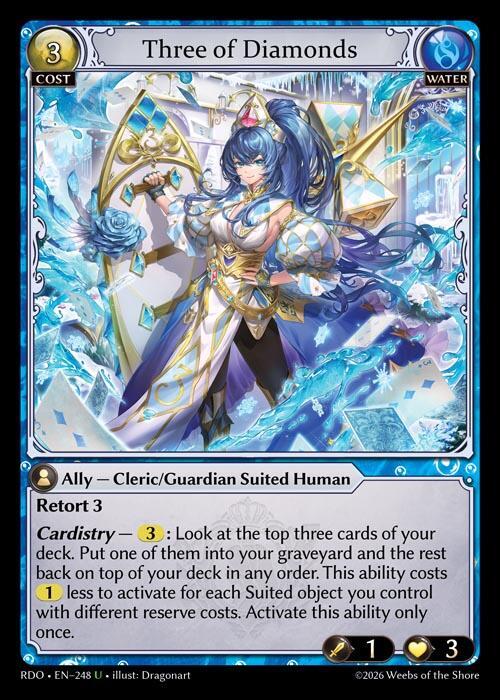 Three of Diamonds 248 (Radiant Origins) 