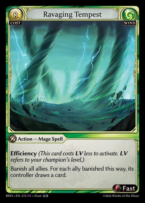 Ravaging Tempest 272 (Radiant Origins) 