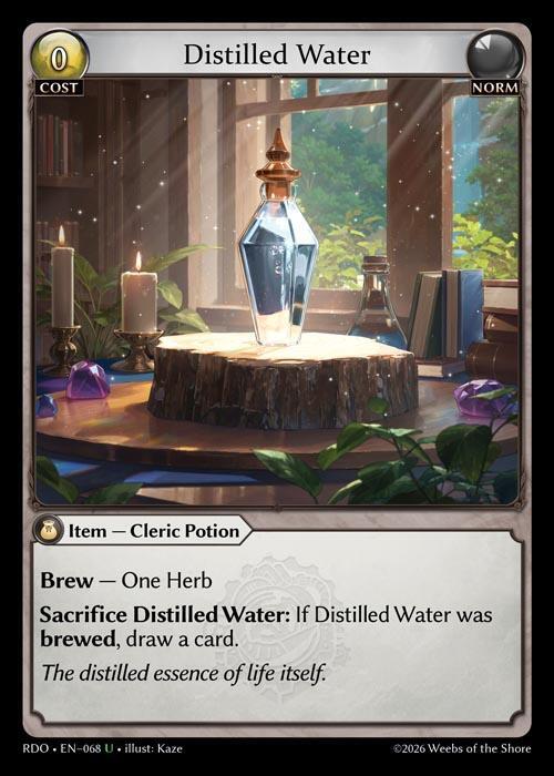 Distilled Water 068 (Radiant Origins) 
