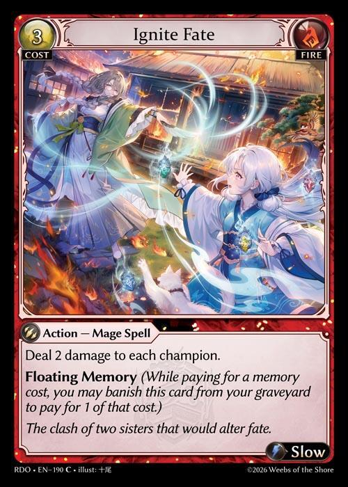 Ignite Fate 190 (Radiant Origins) 