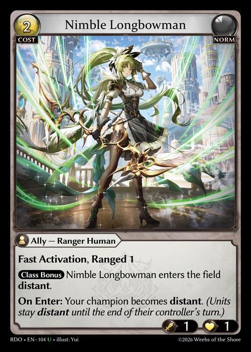 Nimble Longbowman 104 (Radiant Origins) 
