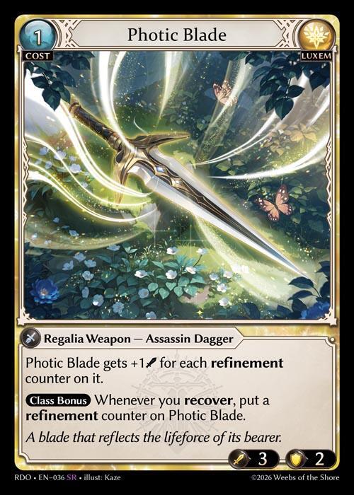 Photic Blade 036 (Radiant Origins) 