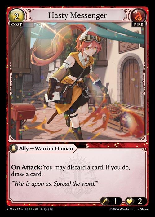 Hasty Messenger 189 (Radiant Origins) 