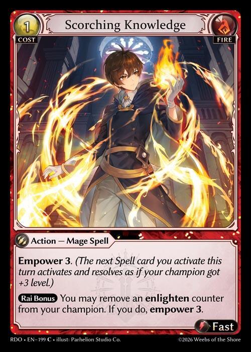 Scorching Knowledge 199 (Radiant Origins) 