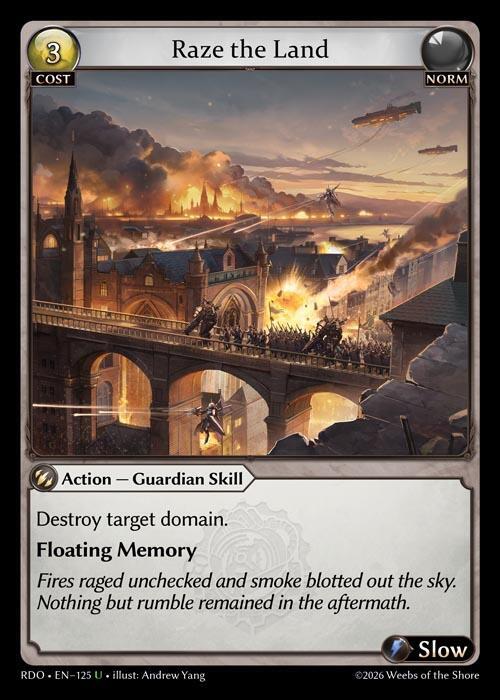 Raze the Land 125 (Radiant Origins) 