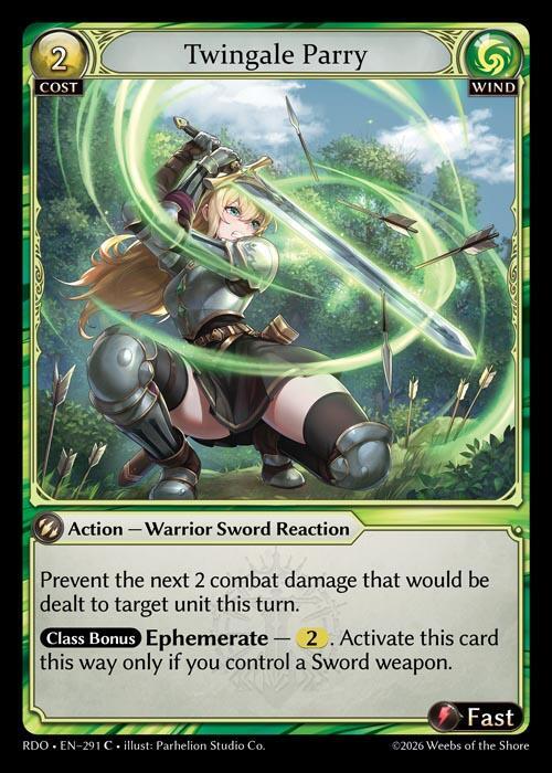 Twingale Parry 291 (Radiant Origins) 