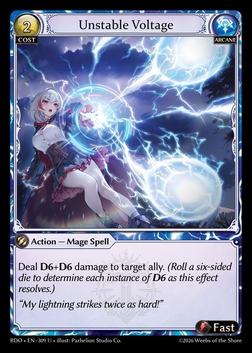 Unstable Voltage 309 (Radiant Origins) 