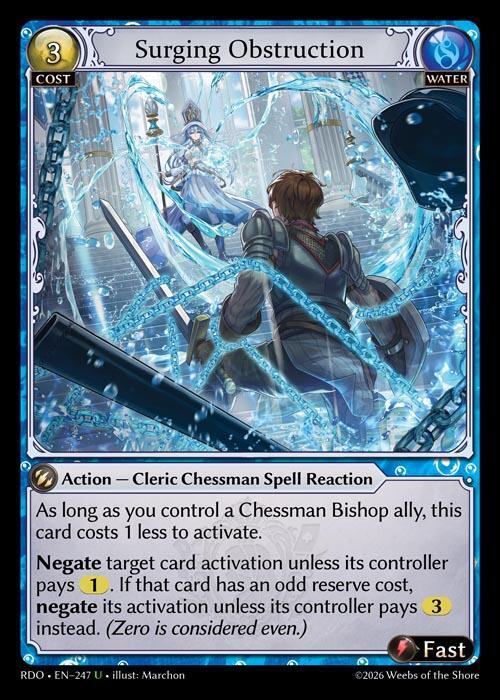 Surging Obstruction 247 (Radiant Origins) 
