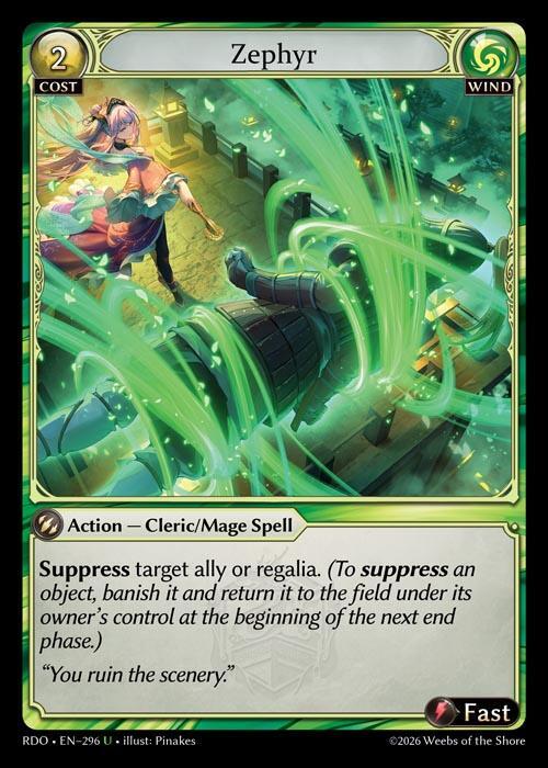 Zephyr 296 (Radiant Origins) 