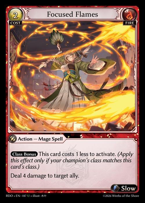 Focused Flames 187 (Radiant Origins) 