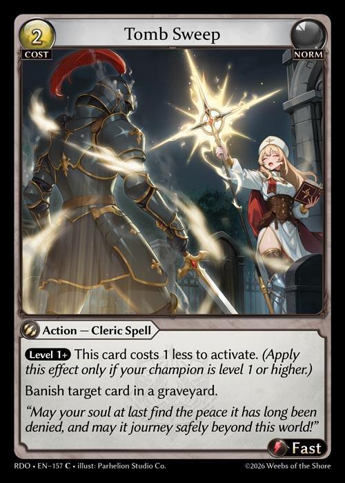 Tomb Sweep 157 (Radiant Origins) 