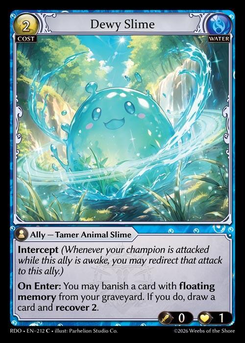 Dewy Slime 212 (Radiant Origins) 
