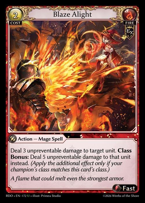 Blaze Alight 172 (Radiant Origins) 