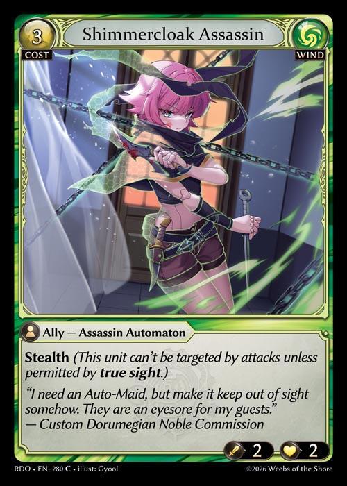 Shimmercloak Assassin 280 (Radiant Origins) 