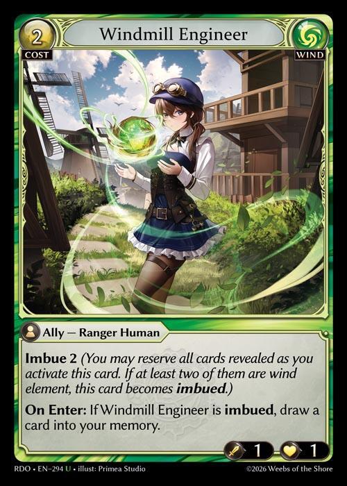 Windmill Engineer 294 (Radiant Origins) 