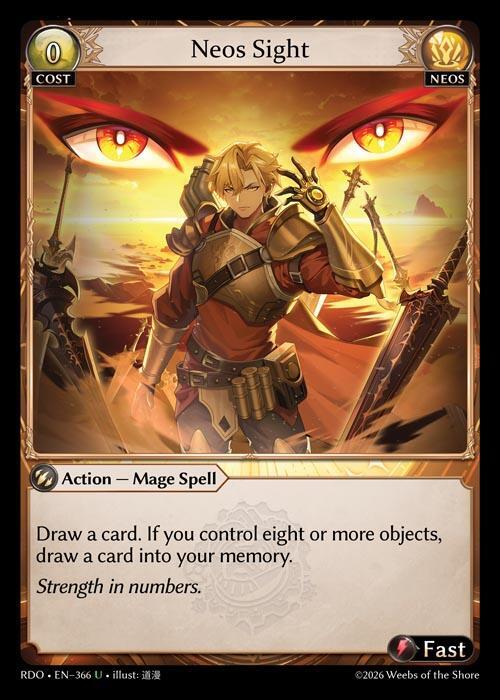 Neos Sight 366 (Radiant Origins) 
