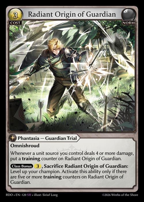 Radiant Origin of Guardian 120 (Radiant Origins) 