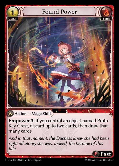 Found Power 188 (Radiant Origins) 